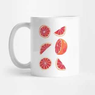 Watercolor Blood Orange Mug